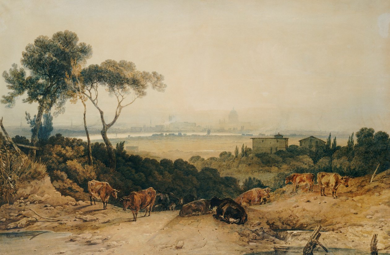 Londýn: Podzimní ráno od Joseph Mallord William Turner