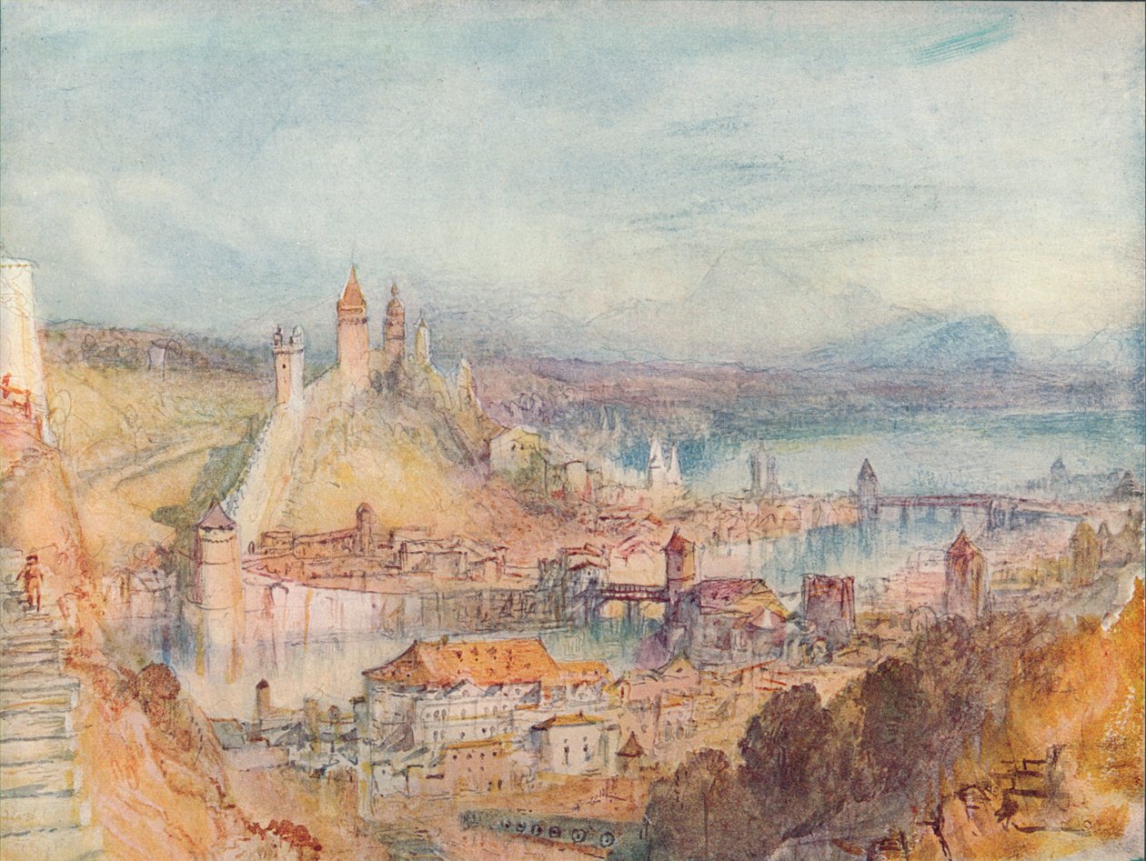 Lucern, 1909 od Joseph Mallord William Turner