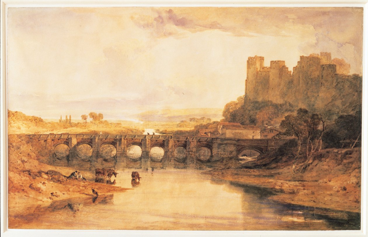 Zámek Ludlow, 1800 od Joseph Mallord William Turner