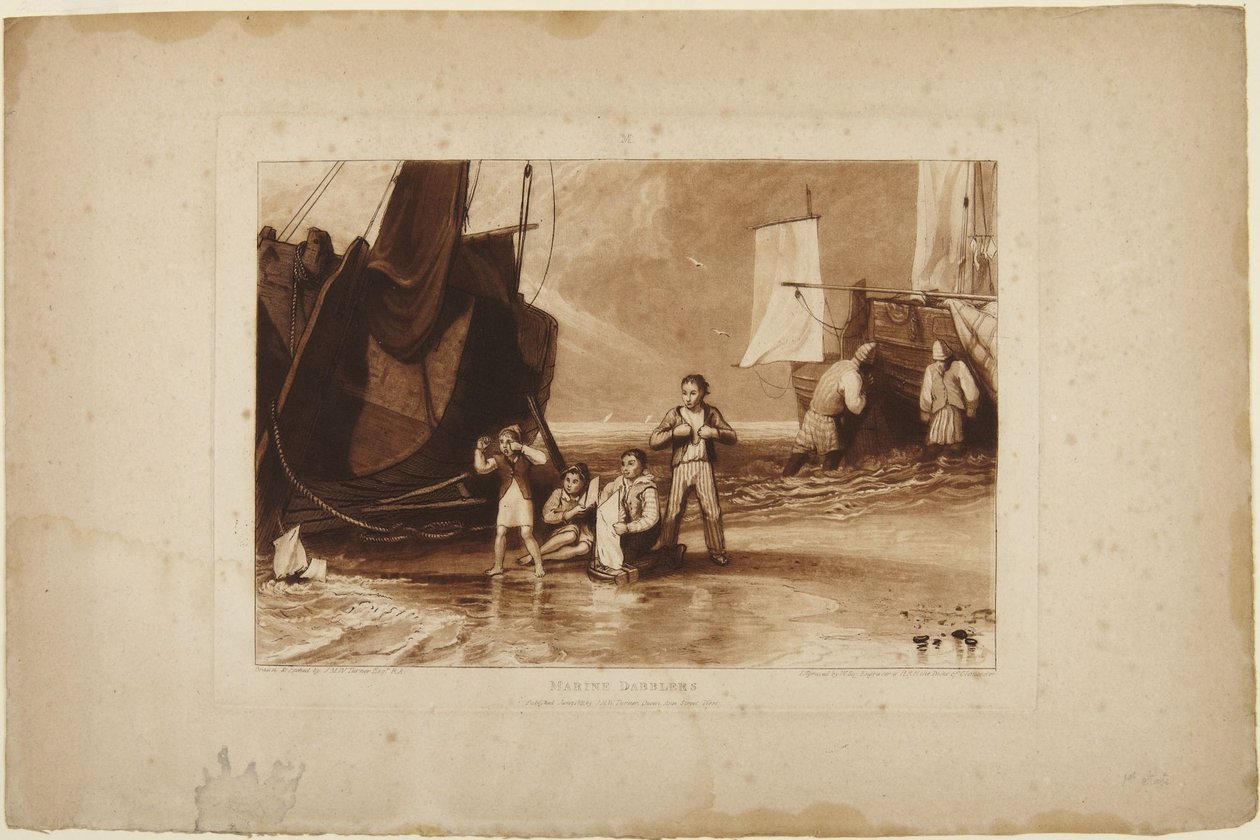 Mořské kachny od Joseph Mallord William Turner