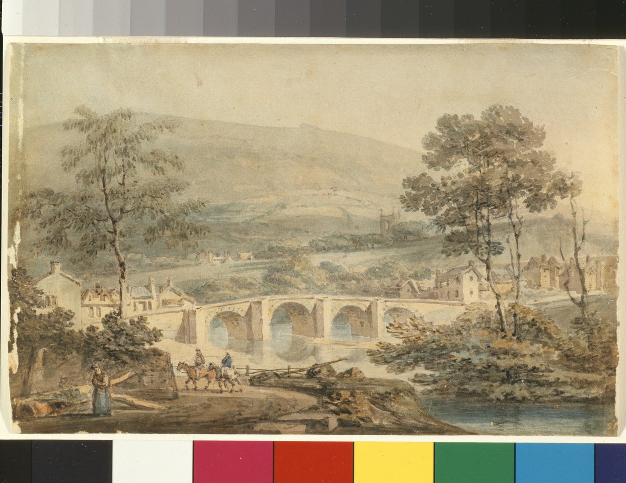 Matlock (akvarel přes tužku na bílém papíře) od Joseph Mallord William Turner