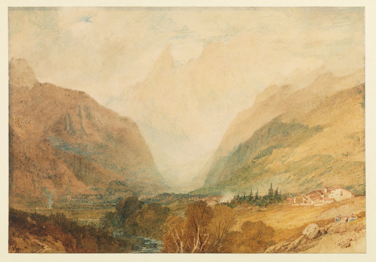 Mont Blanc, shora Courmayeur, 1810 circa od Joseph Mallord William Turner