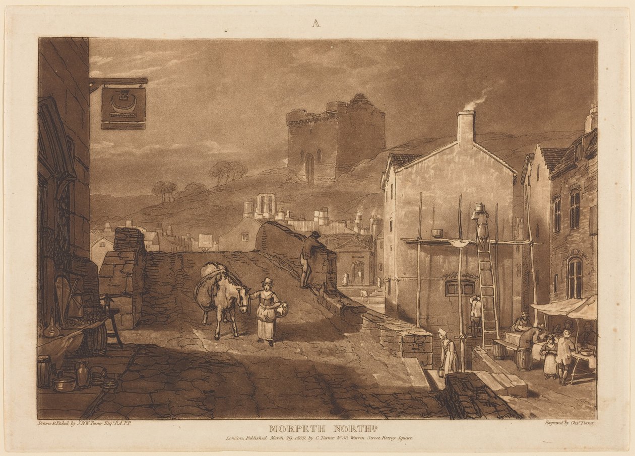 Morpeth od Joseph Mallord William Turner