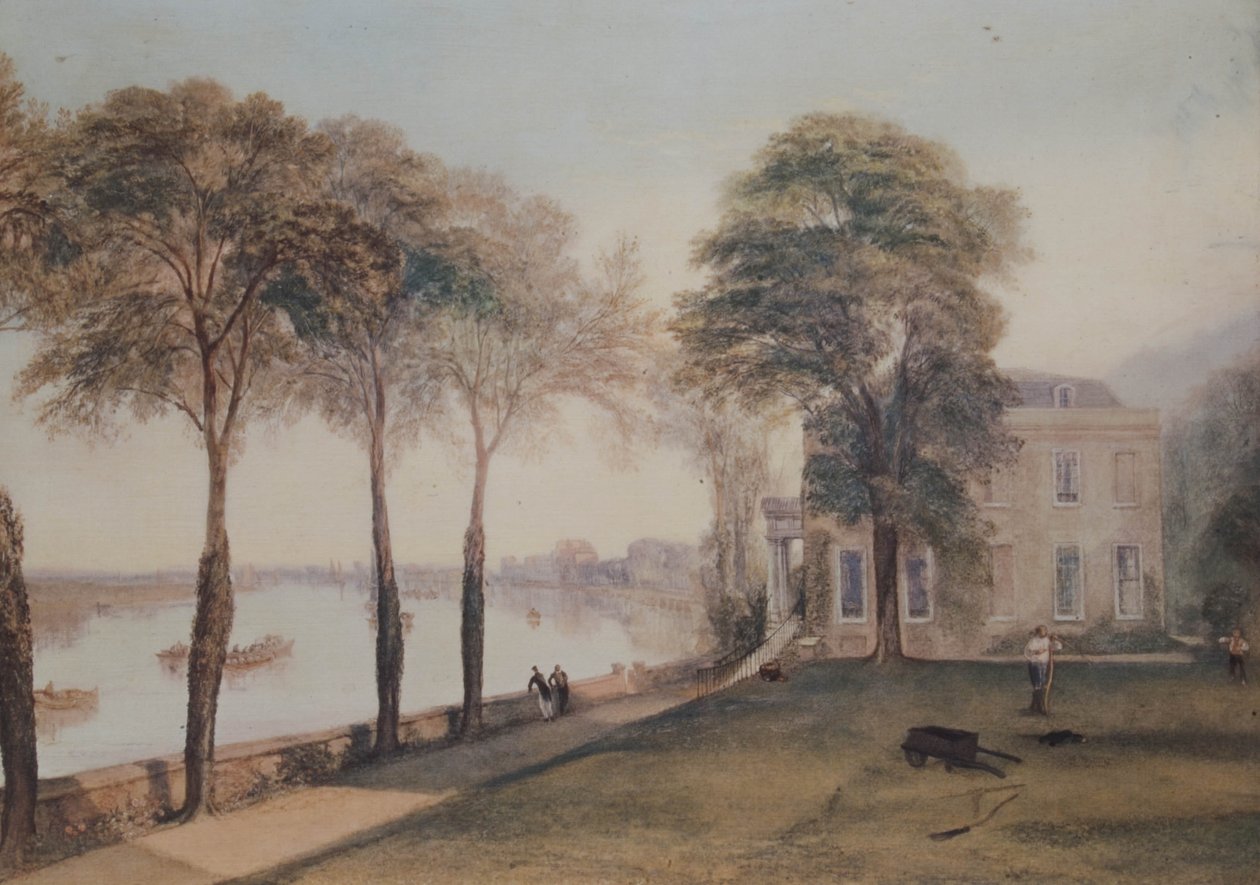 Terasa Mortlake: Časné letní ráno, 1826 od Joseph Mallord William Turner