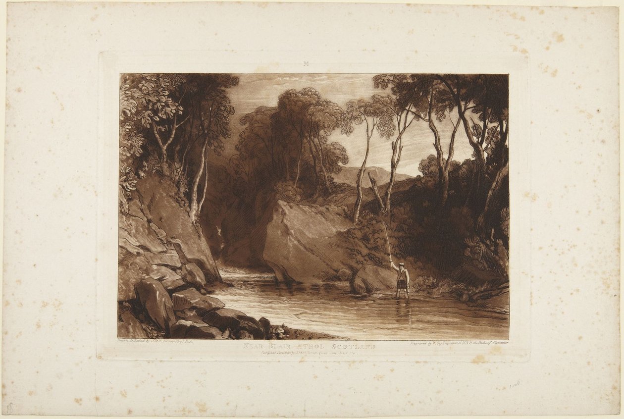 V okolí Blair Athol ve Skotsku od Joseph Mallord William Turner