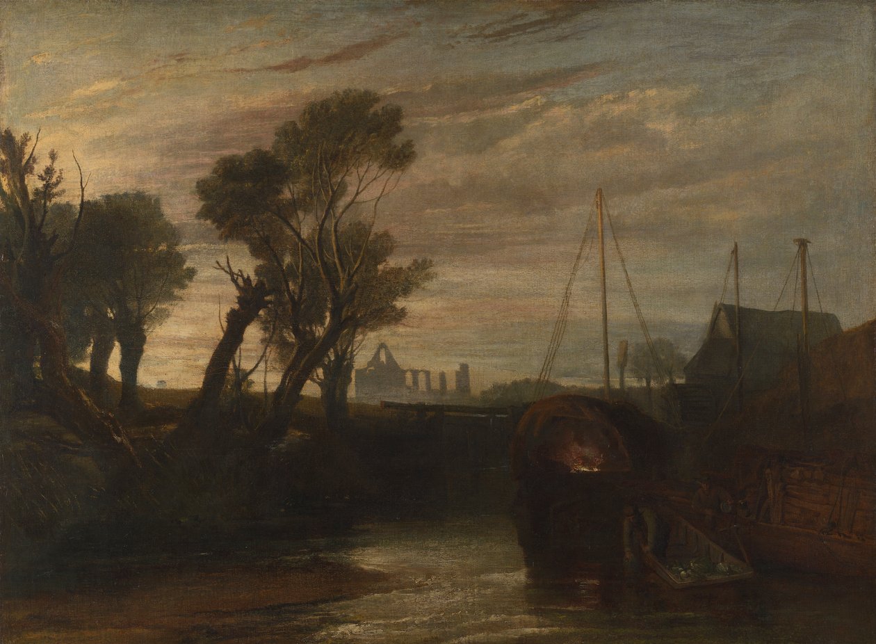 opatství Newark od Joseph Mallord William Turner