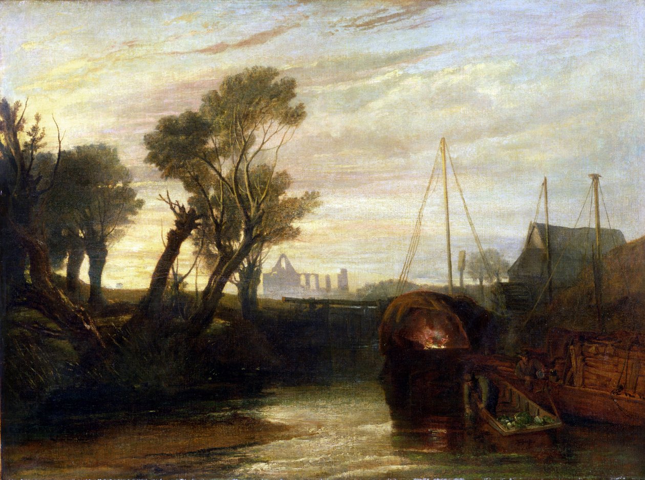opatství Newark od Joseph Mallord William Turner
