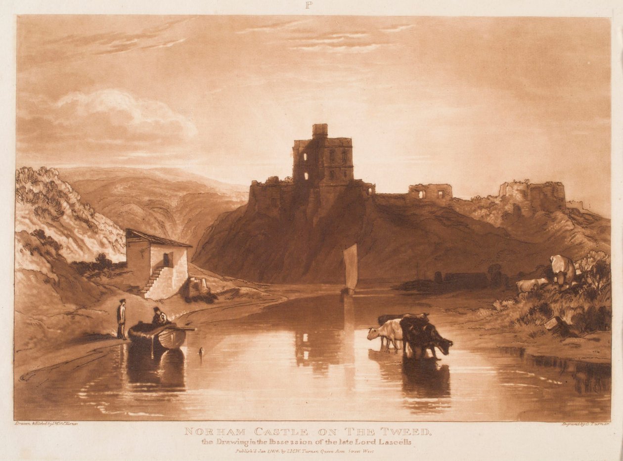 Hrad Norham od Joseph Mallord William Turner