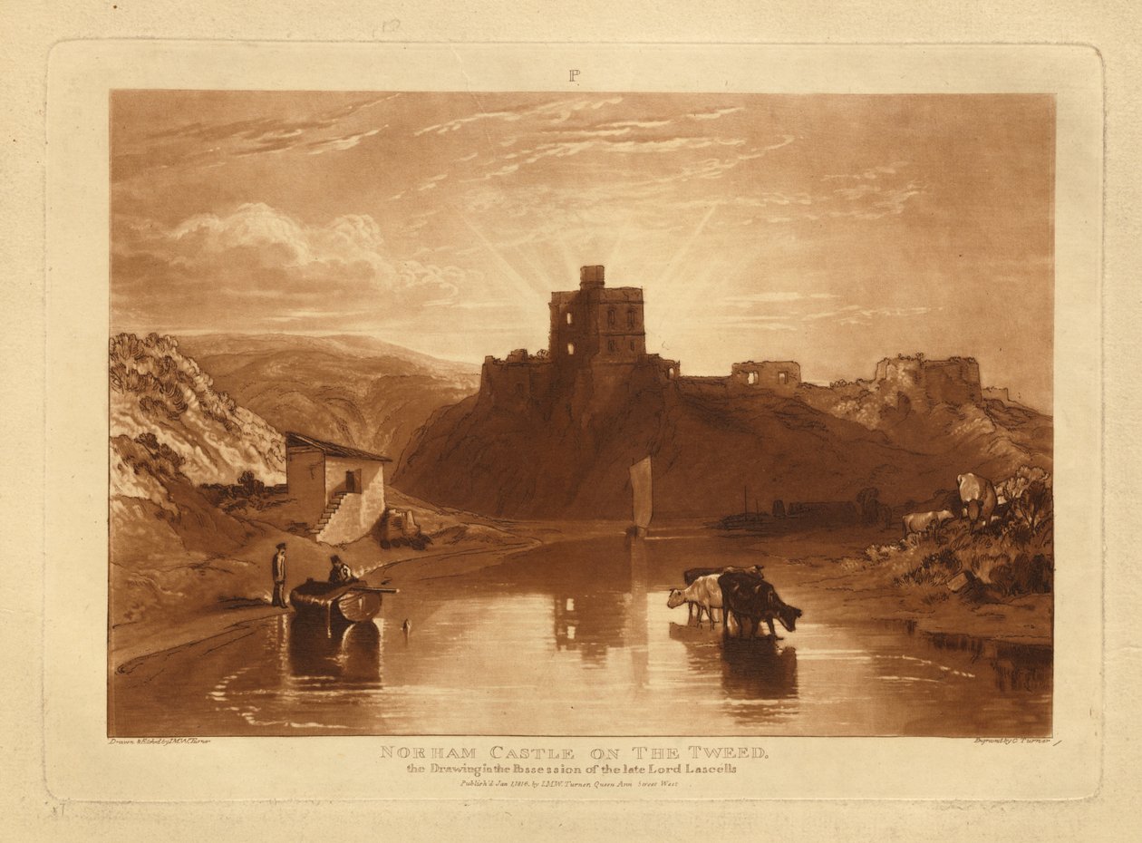 Hrad Norham od Joseph Mallord William Turner