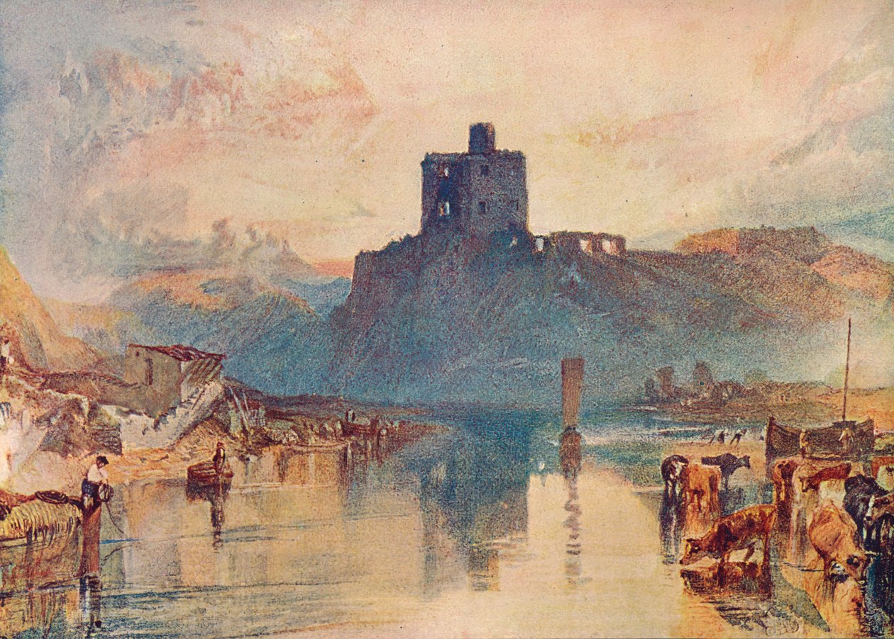 Hrad Norham, 1909 od Joseph Mallord William Turner