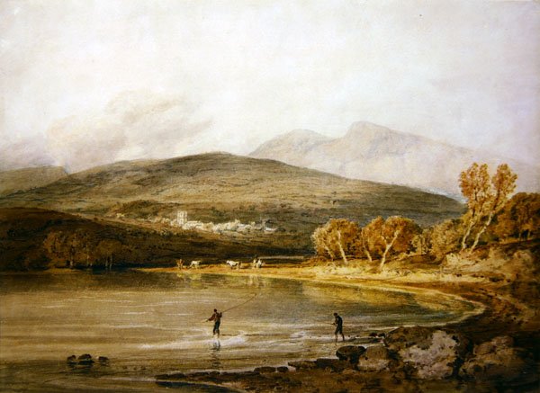 Severní Wales (akvarel na papíře) od Joseph Mallord William Turner