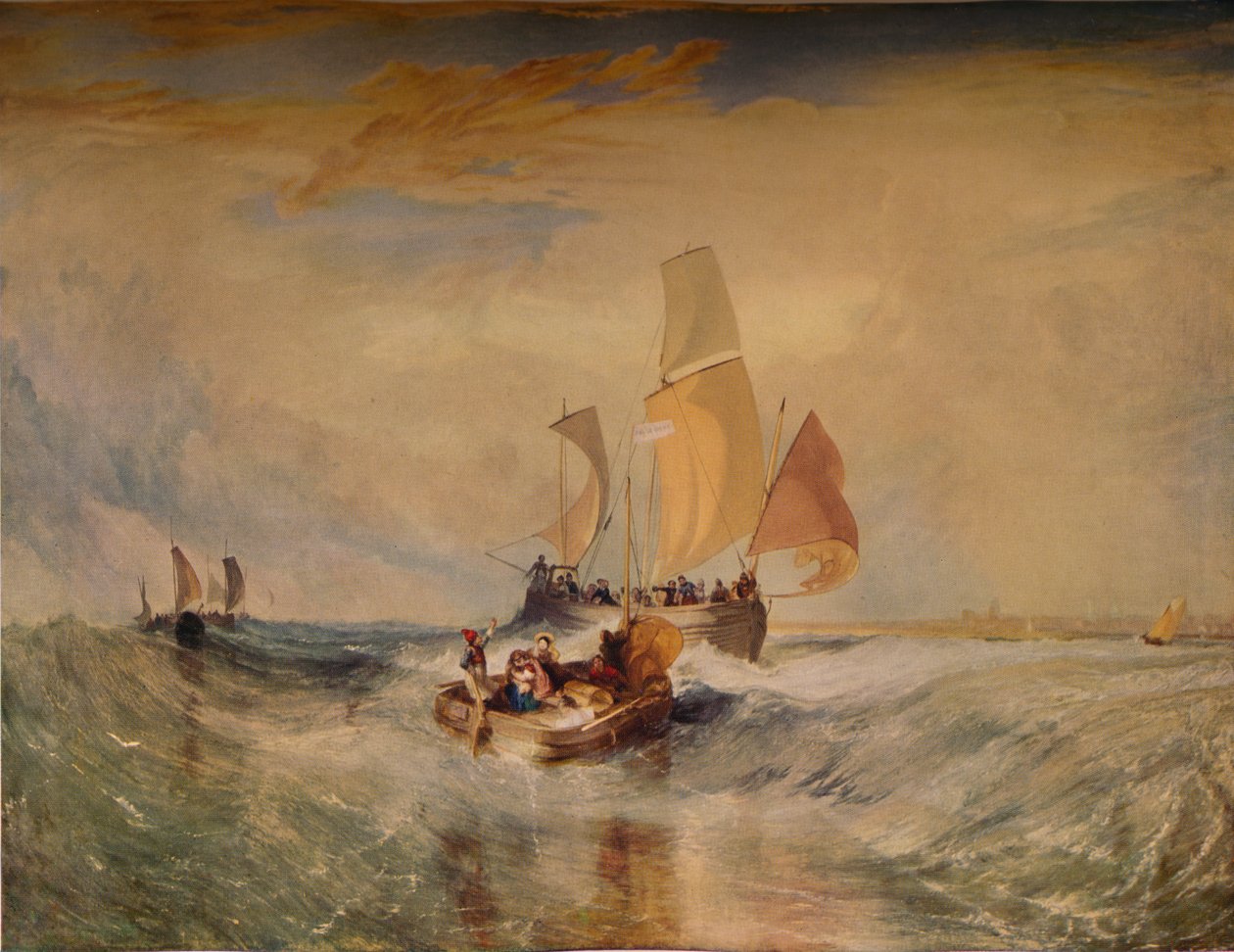 Nyní pro cestující na laně Painter, 1827, 1938 od Joseph Mallord William Turner