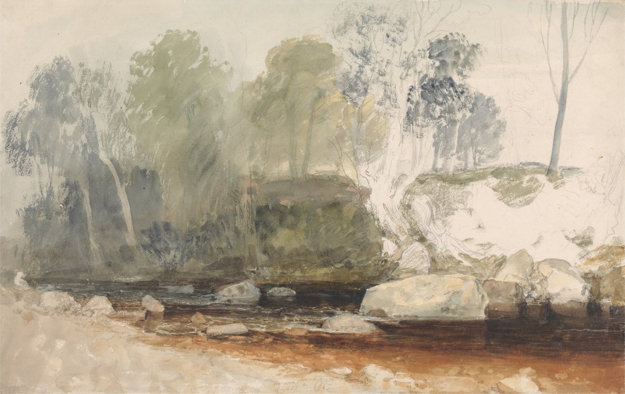 Na Washburnu (studie) od Joseph Mallord William Turner