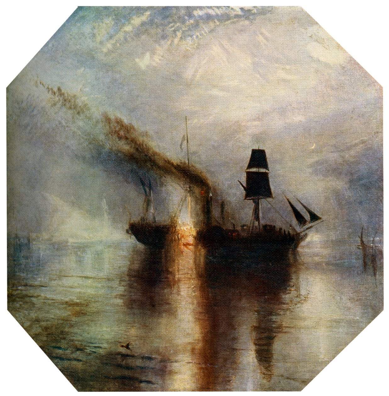 Mír, Pohřeb těla Sira Davida Wilkieho v moři, c1842, 1912. od Joseph Mallord William Turner