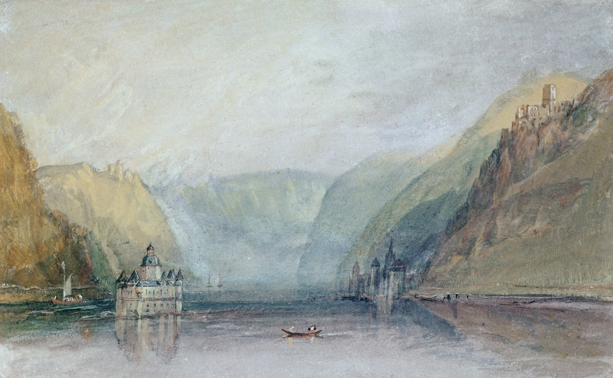 Pfalz (akvarel na papíře) od Joseph Mallord William Turner