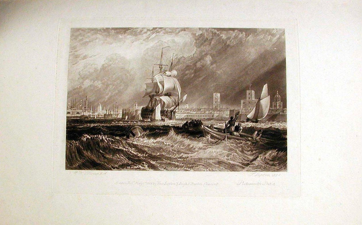 Portsmouth od Joseph Mallord William Turner