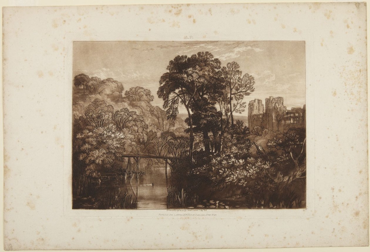 Hrad Raglan od Joseph Mallord William Turner