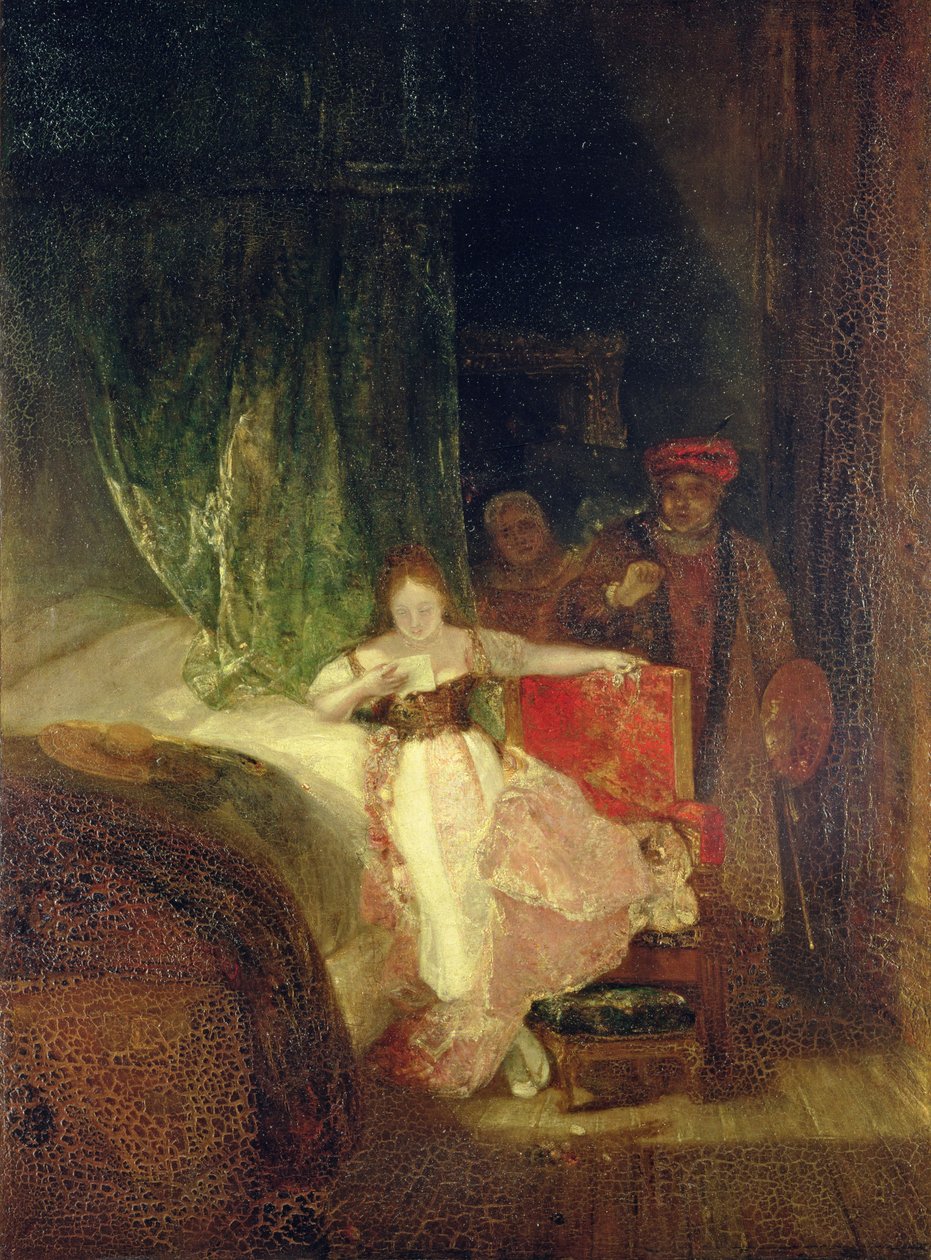 Rembrandtova dcera, 1827 od Joseph Mallord William Turner