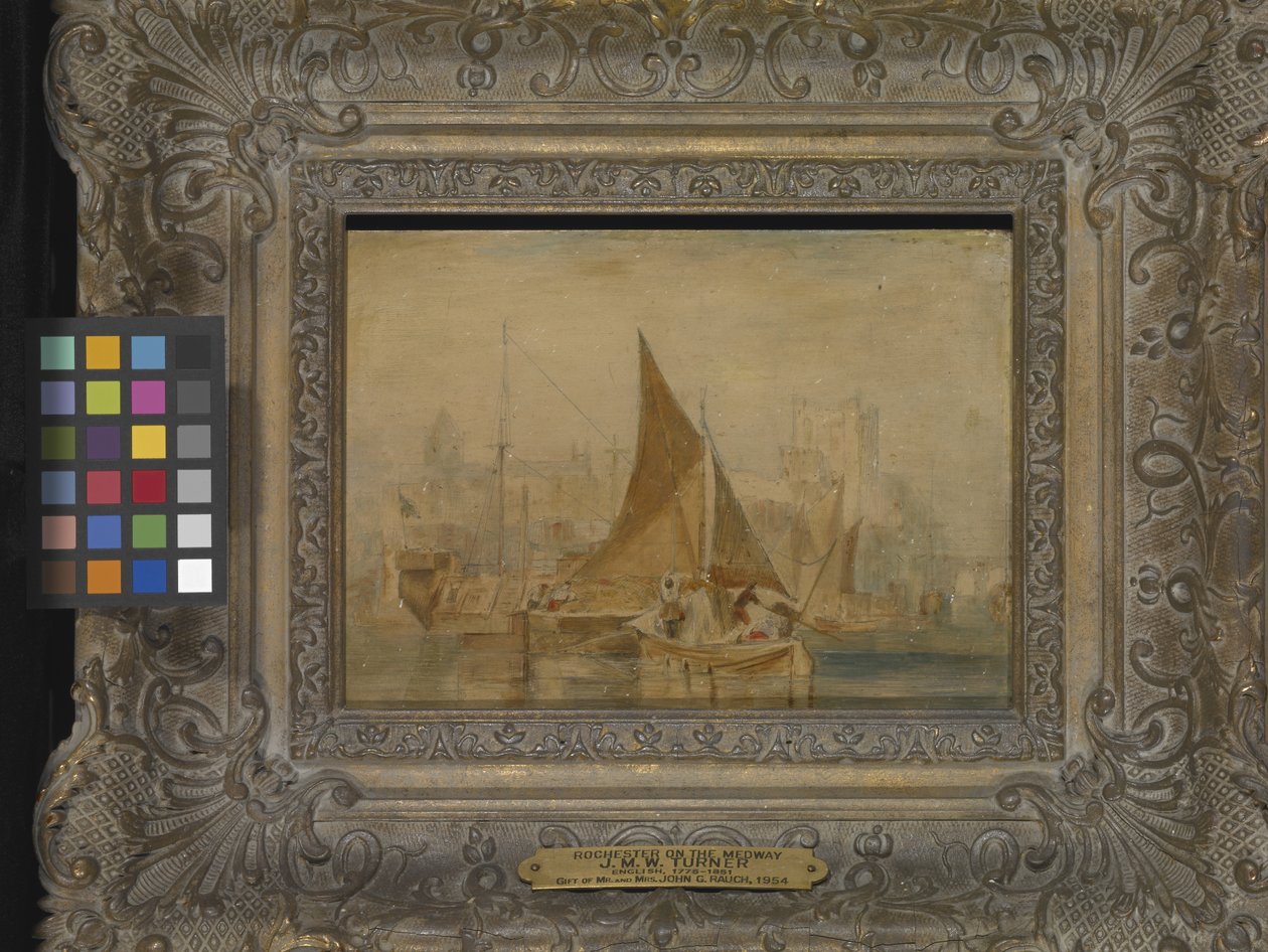 Rochester On The Medway (olej na plátně) od Joseph Mallord William Turner