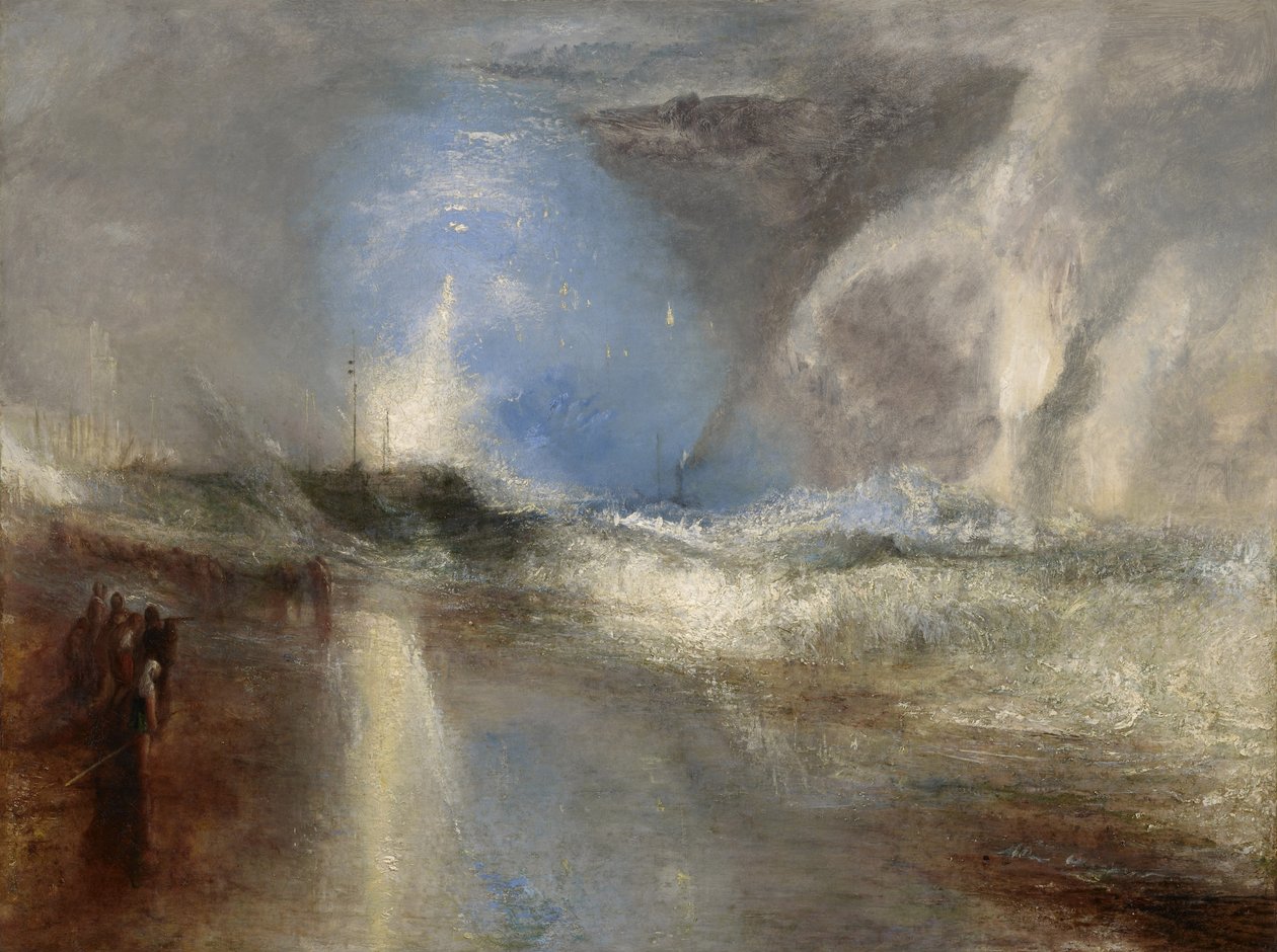 Rakety a modrá světla od Joseph Mallord William Turner