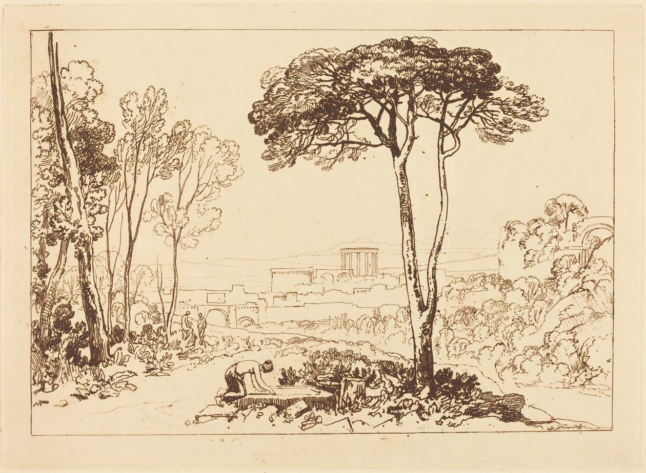 Scéna v Kampánii od Joseph Mallord William Turner