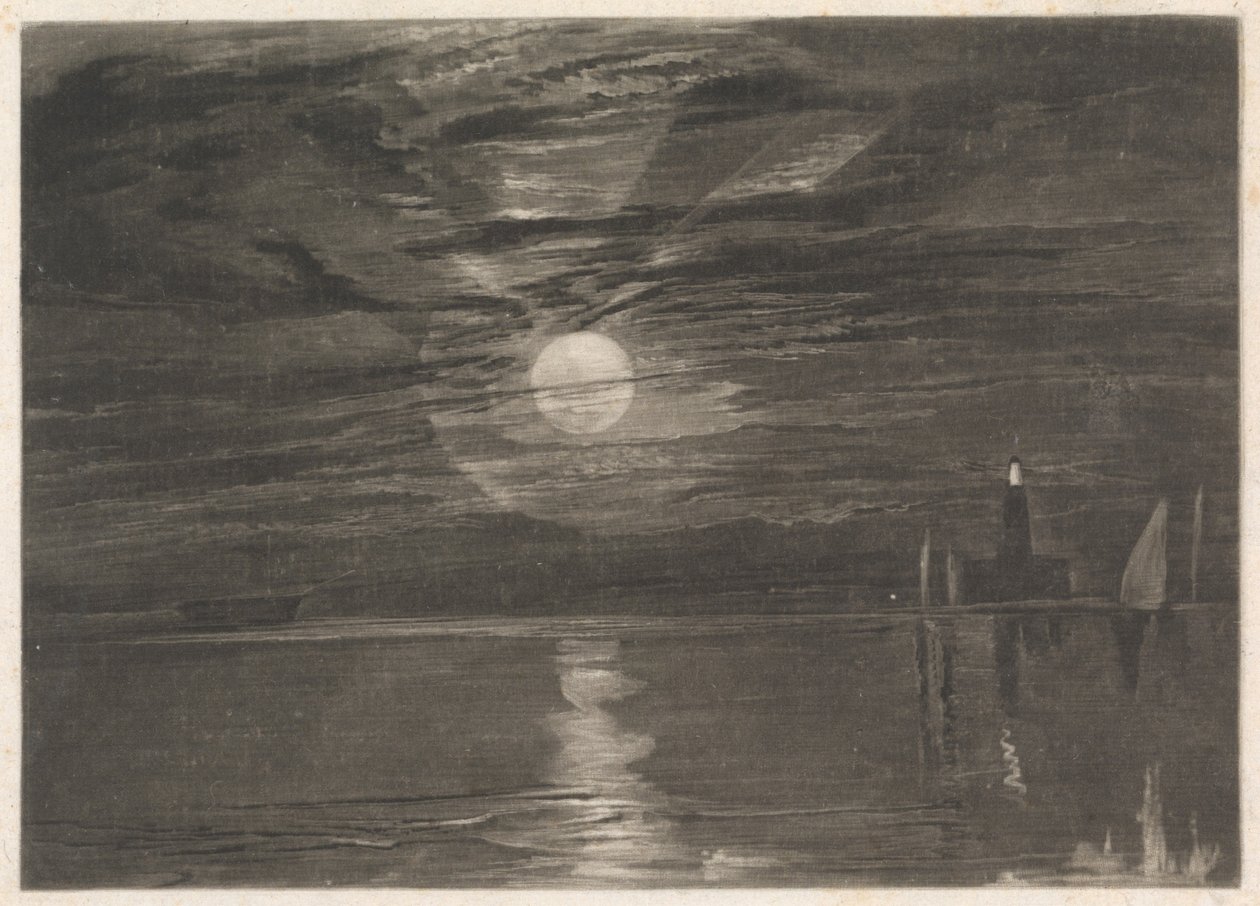 Maják Shields od Joseph Mallord William Turner