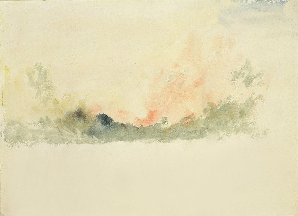 Studie oblohy od Joseph Mallord William Turner