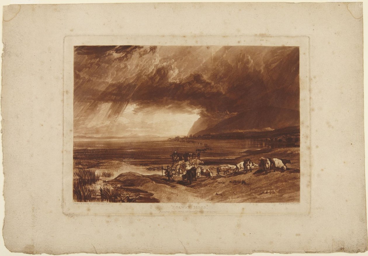 Solway Moss od Joseph Mallord William Turner