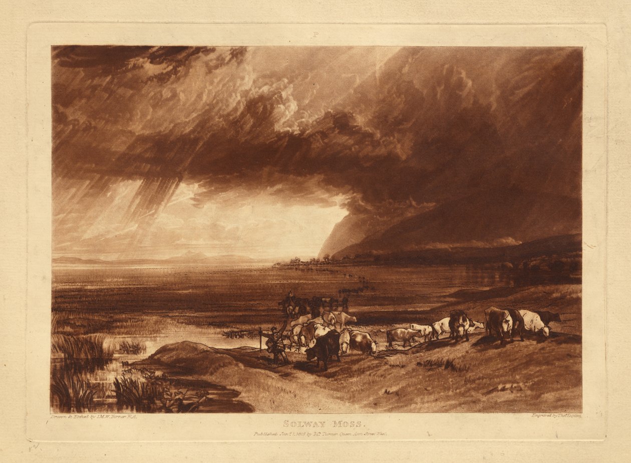 Solway Moss od Joseph Mallord William Turner