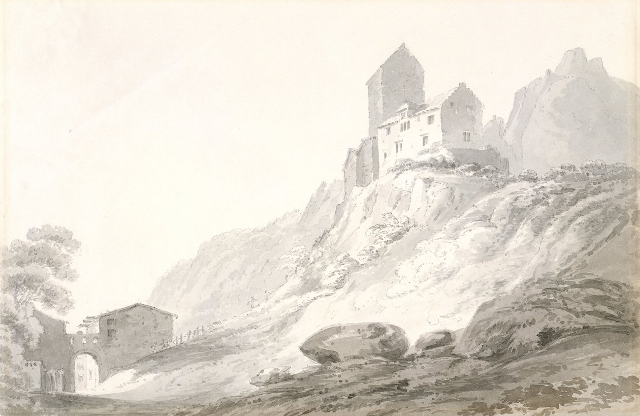 Jižní Brána Sargans od Joseph Mallord William Turner