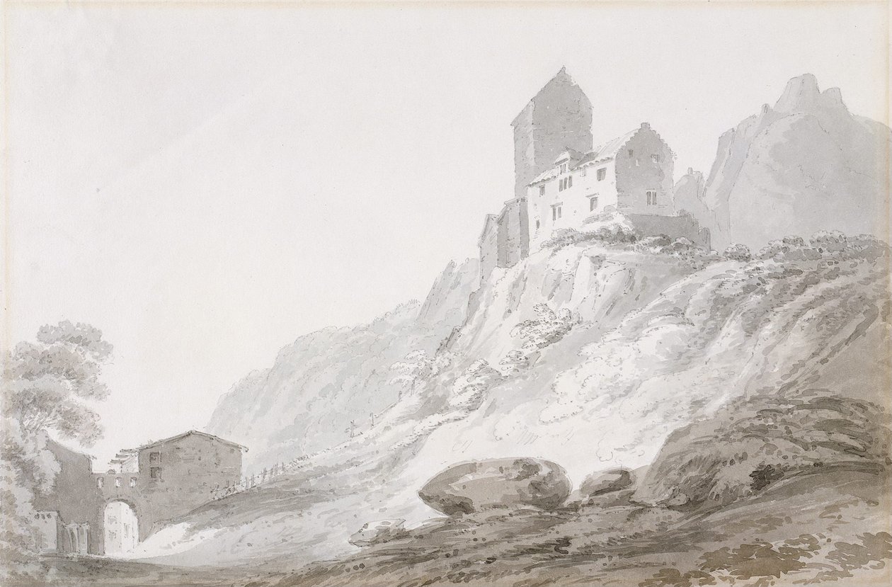 Jižní brána Sargansu od Joseph Mallord William Turner