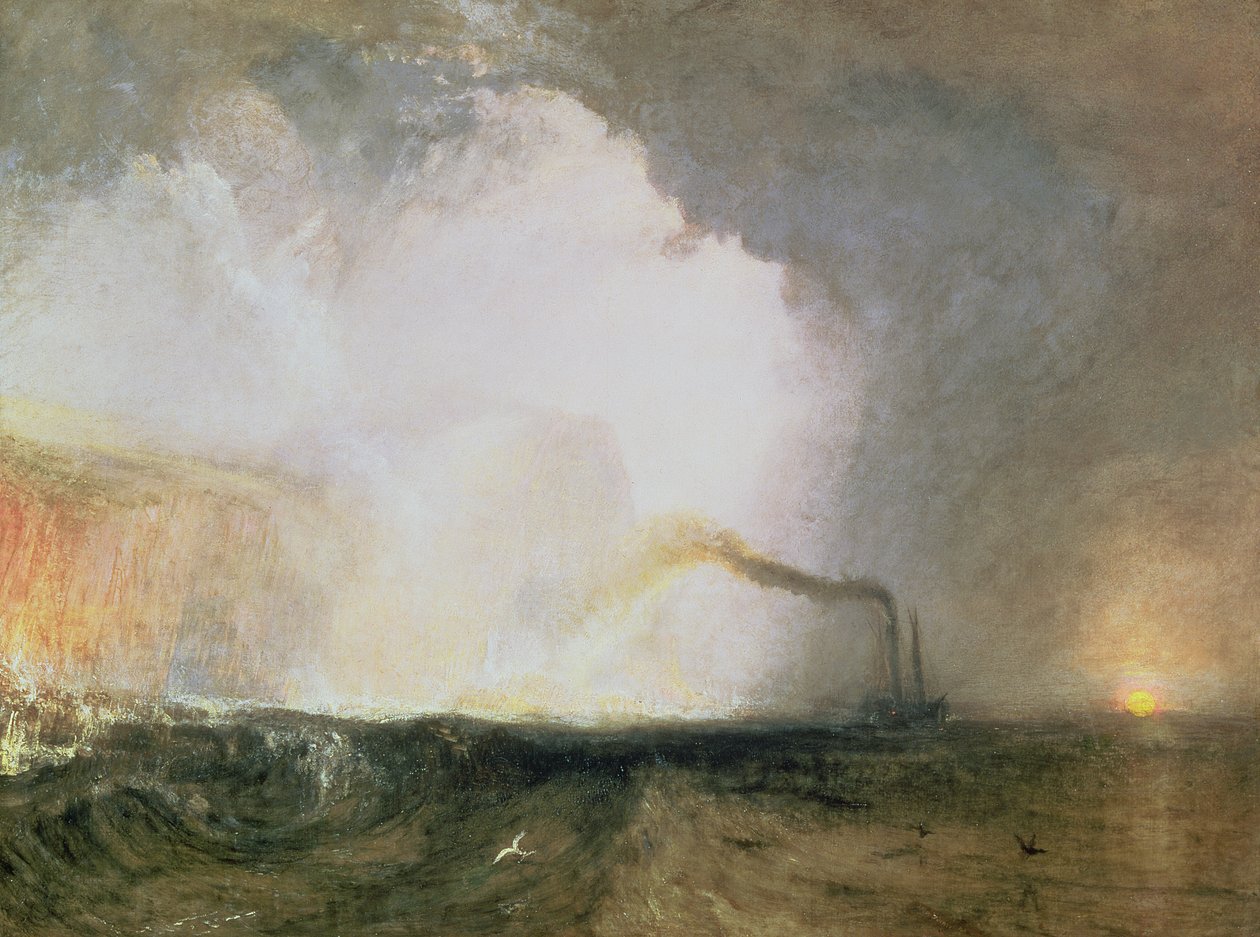 Staffa, Fingalova jeskyně od Joseph Mallord William Turner
