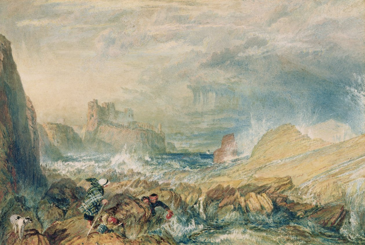 Hrad Tantallon od Joseph Mallord William Turner