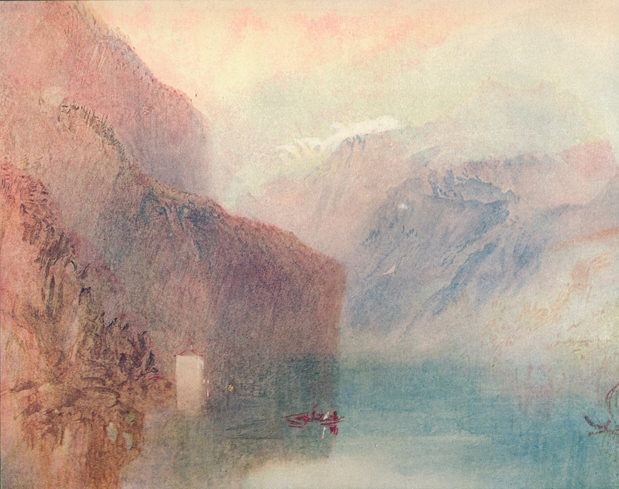 Tells Chapel, Fluelen, 1909 od Joseph Mallord William Turner