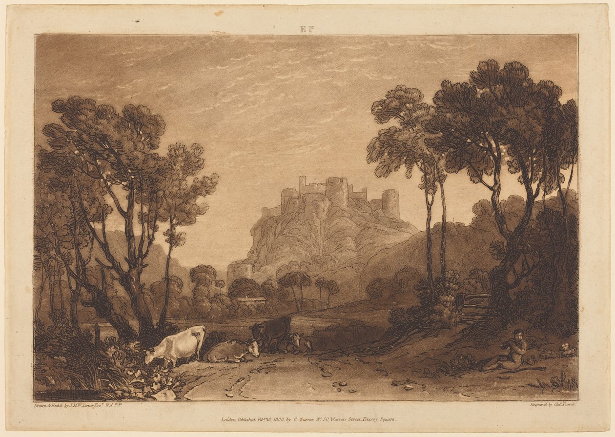 Hrad nad loukami od Joseph Mallord William Turner