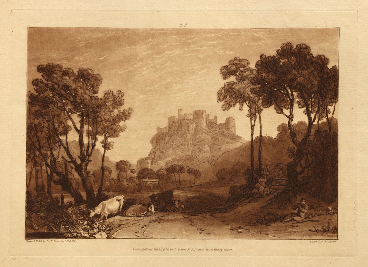 Hrad nad loukami od Joseph Mallord William Turner