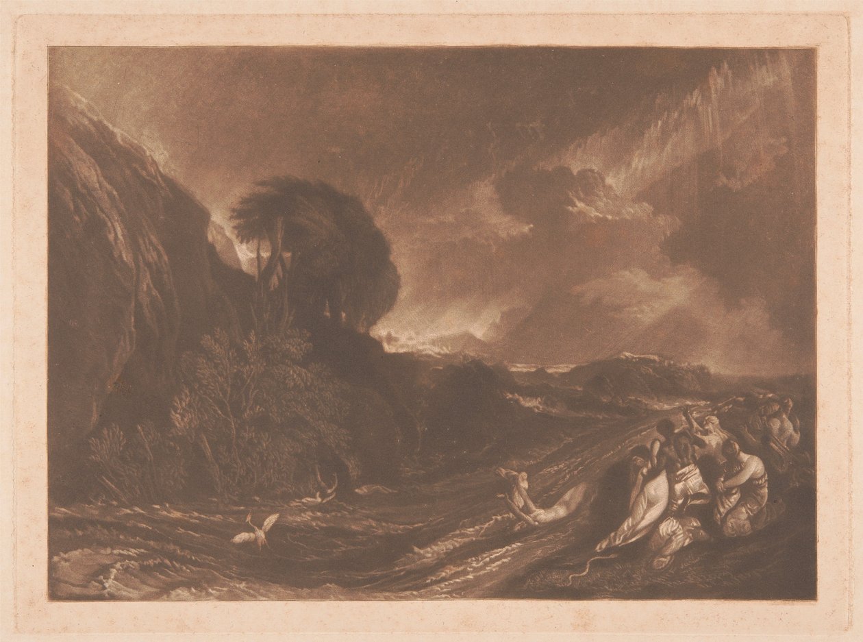 Potopa od Joseph Mallord William Turner