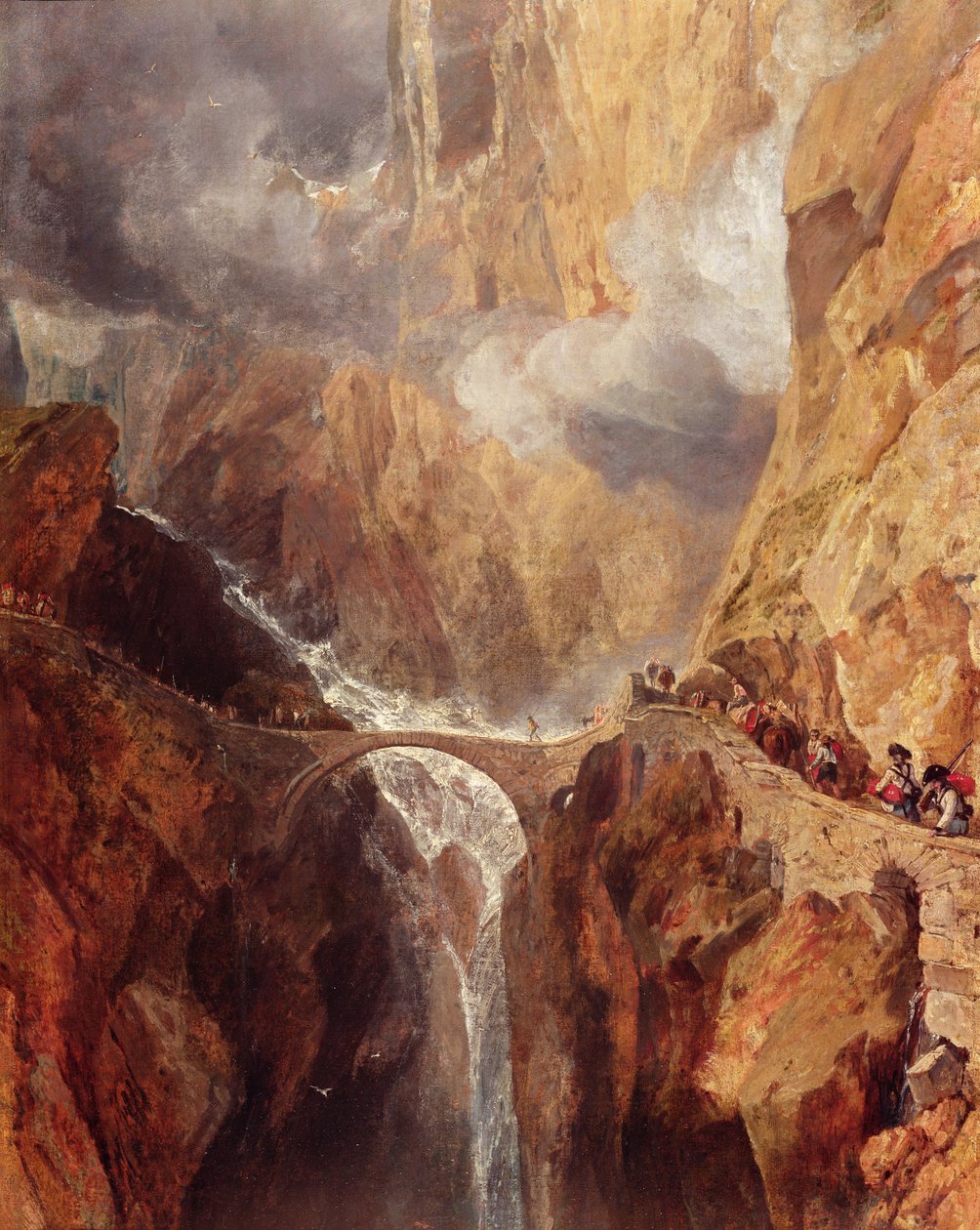 Ďáblův most od Joseph Mallord William Turner