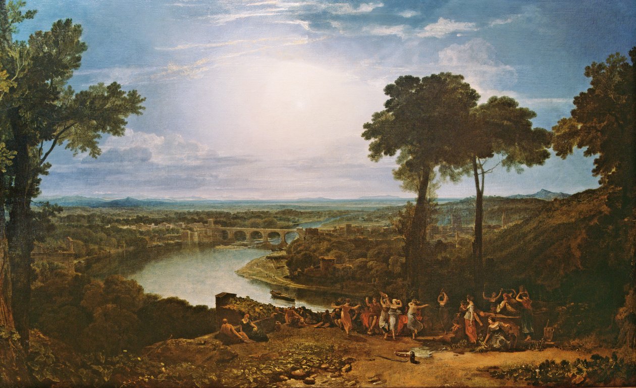 Slavnost otevření Vintage, Macon od Joseph Mallord William Turner