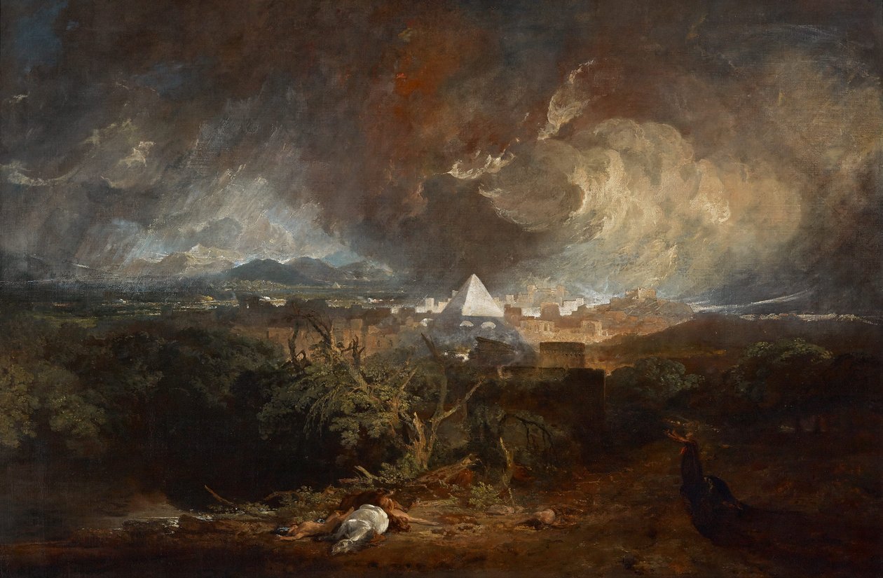 Pátá egyptská rána od Joseph Mallord William Turner