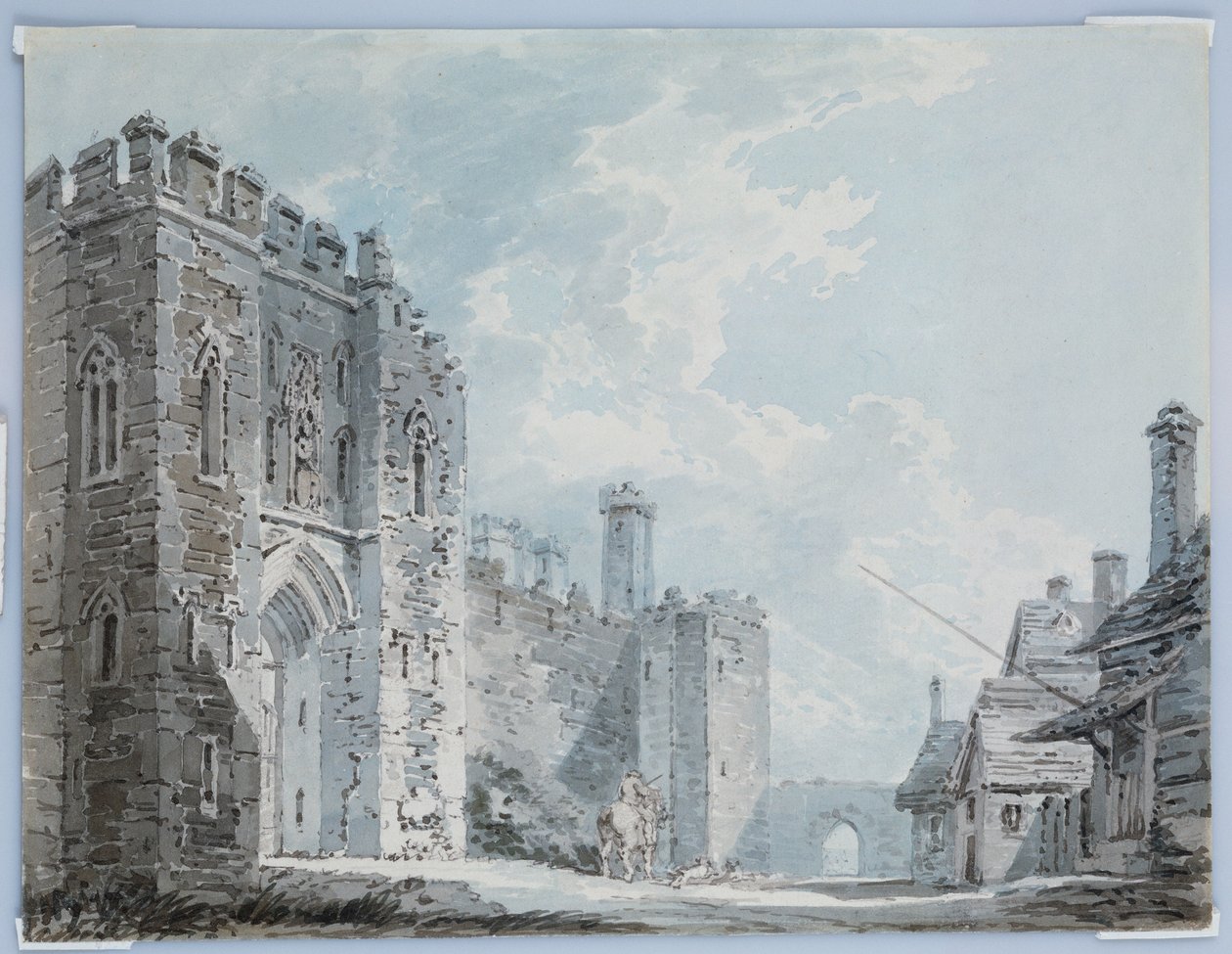 Brána, Rochester, kolem 1793-94 od Joseph Mallord William Turner