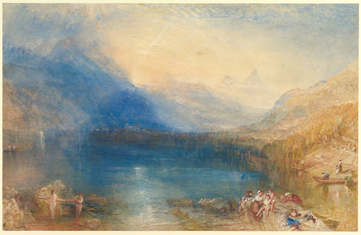 Zugské jezero od Joseph Mallord William Turner