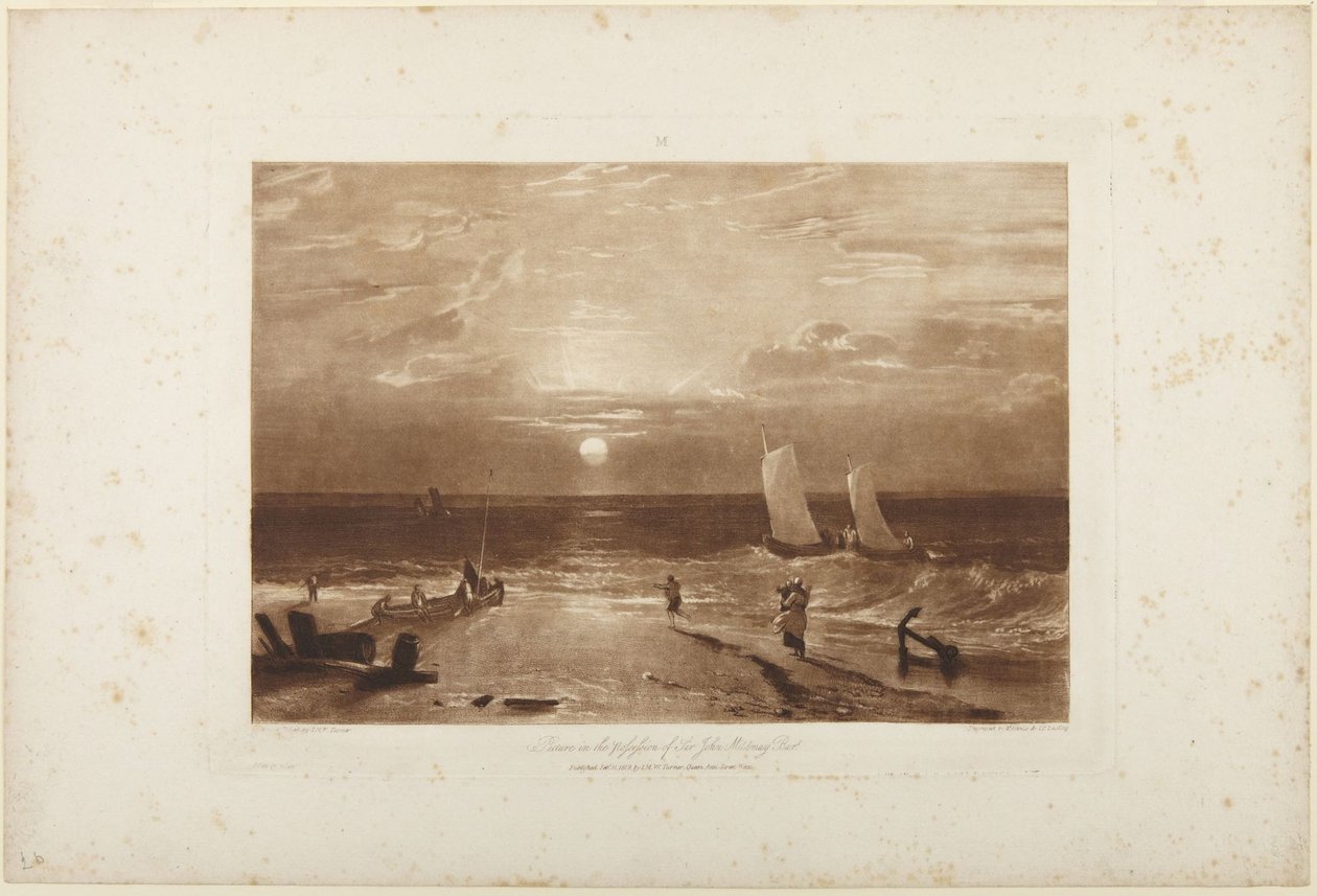 Mildmayova mořská krajina od Joseph Mallord William Turner