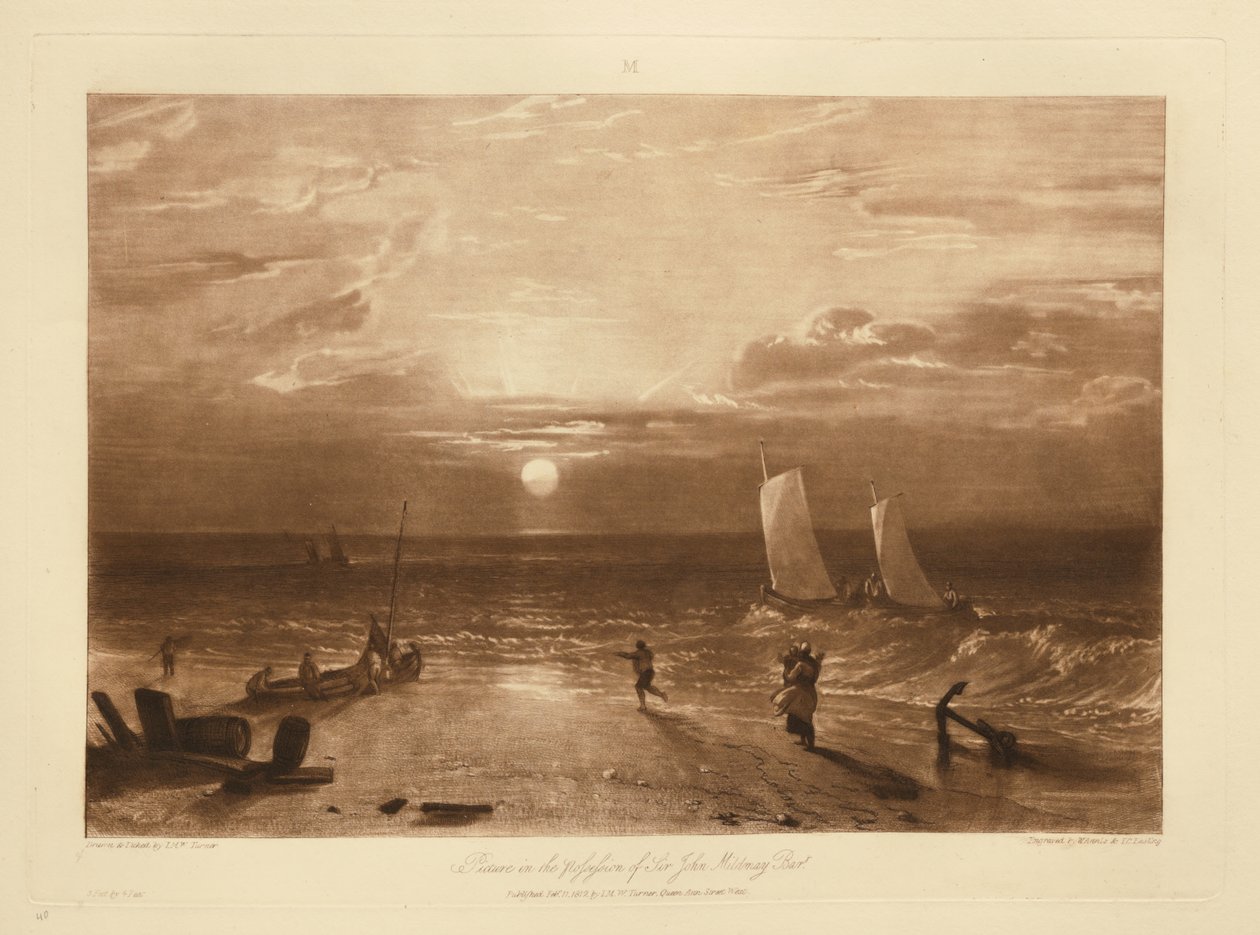 Mildmayova mořská scenérie od Joseph Mallord William Turner