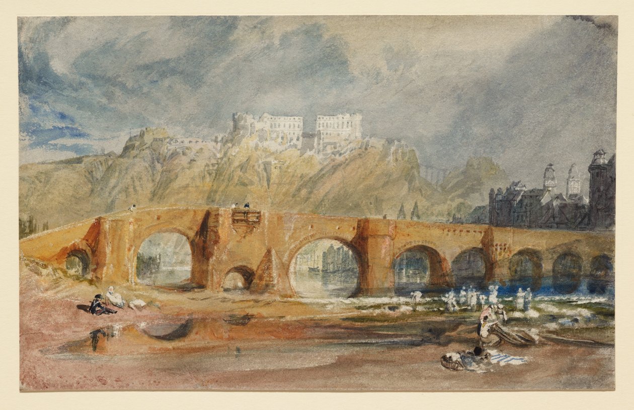 Moselský most v Koblenzi od Joseph Mallord William Turner
