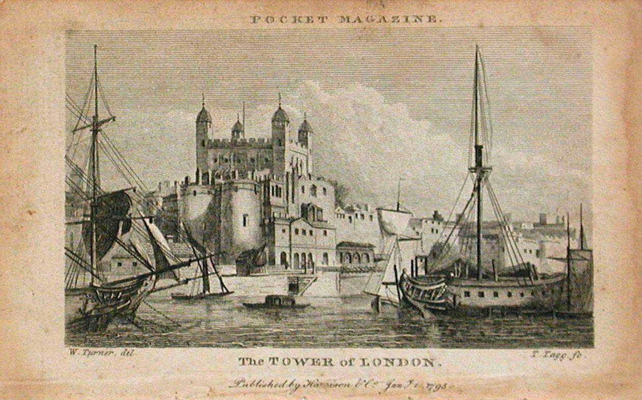 Londýnský Tower od Joseph Mallord William Turner