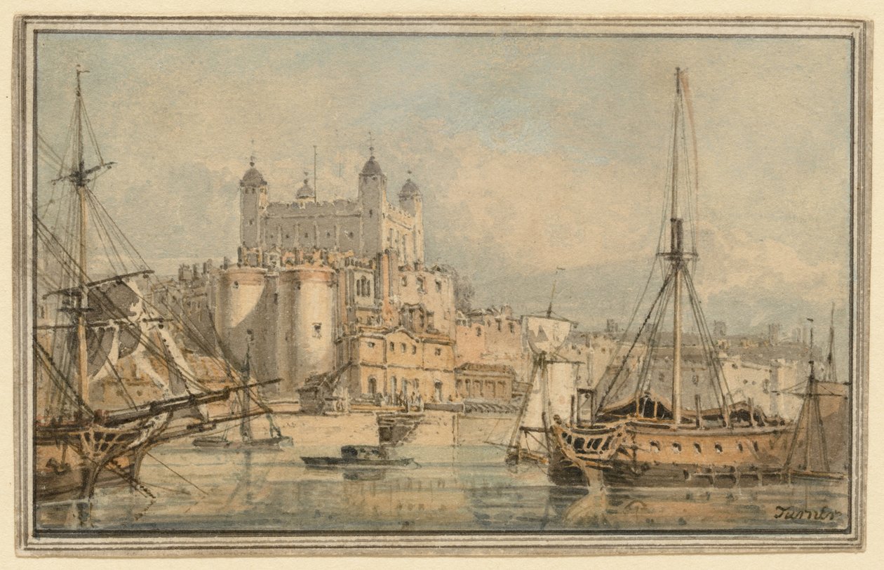 Londýnský Tower od Joseph Mallord William Turner