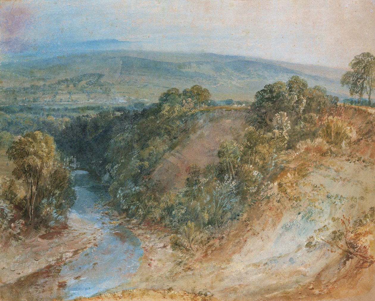 Údolí Washburn od Joseph Mallord William Turner