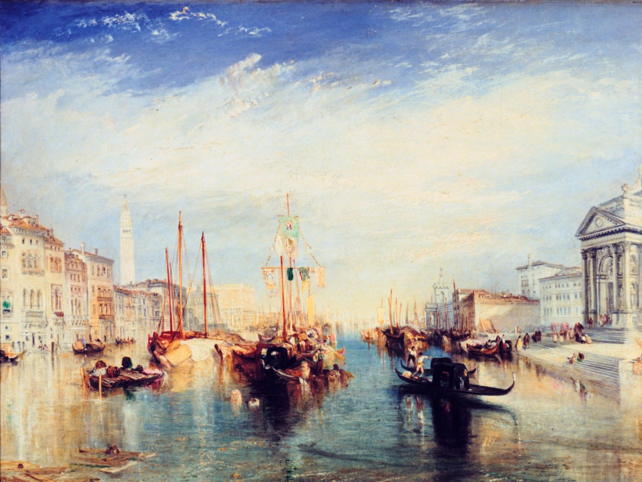 Benátky, z verandy Madonna della Salute, c1835 od Joseph Mallord William Turner