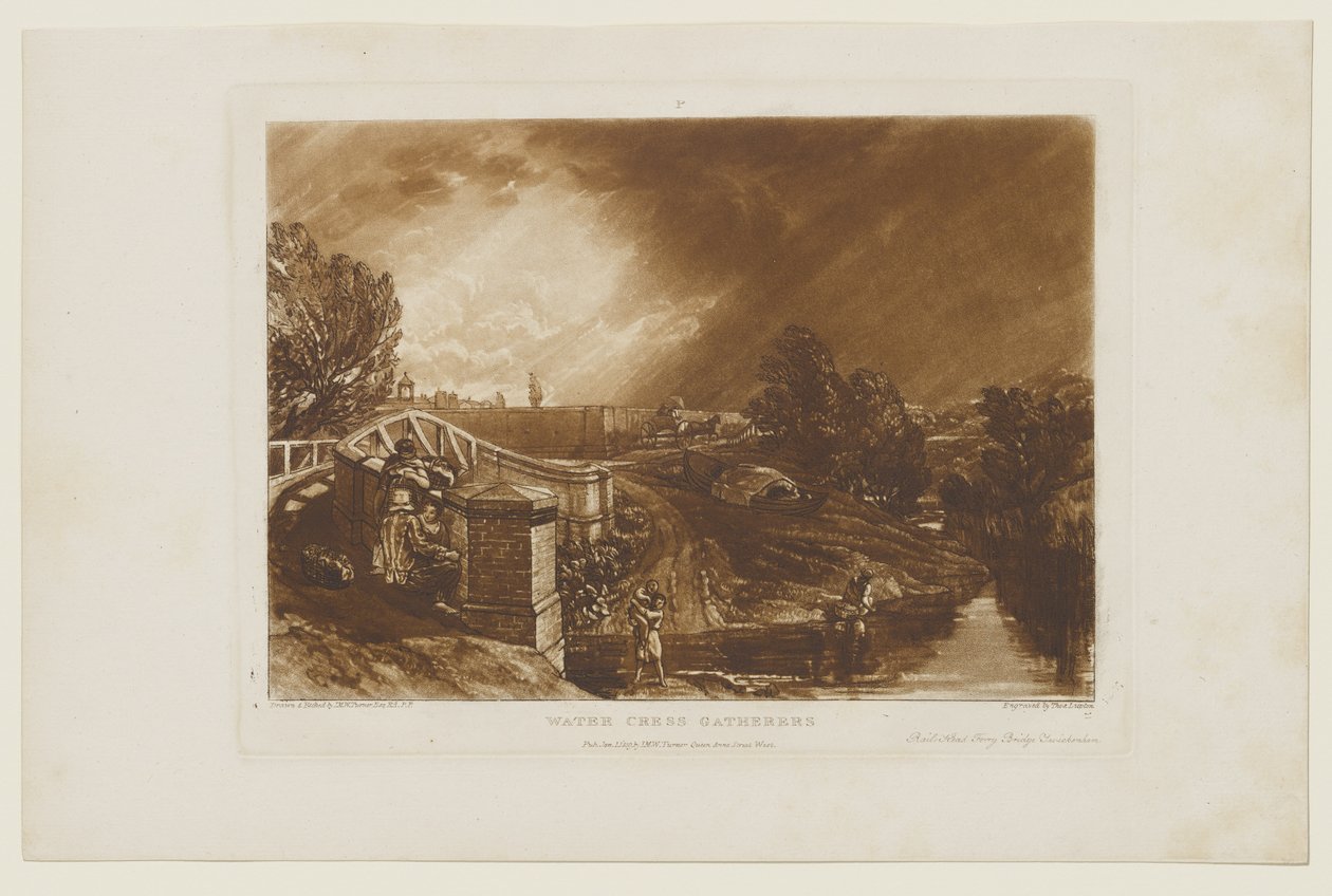 Sběračky řeřichy od Joseph Mallord William Turner